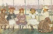 Maurice Prendergast Evening on a Pleasure Boat oil painting picture wholesale